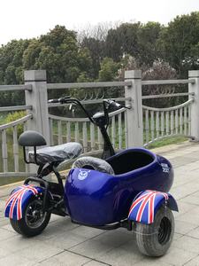 Triciclo Eléctrico de Tres Ruedas con Sidecar, Personalizable con Logotipo, Nuevo, 2 Asientos, Apto para Adultos, Venta al Por Mayor - Product Image 6