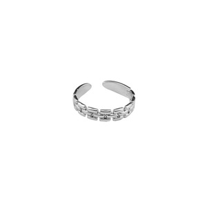 New Hot Selling Simple Niche Design Geometric <b>Ring</b> Light Luxury Vintage Style Unisex's Stainless Steel <b>Rings</b> Fashionable Jewelry - Product Image 6