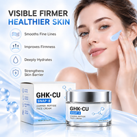 Crème au peptide de cuivre GHK-CU Snap-8 et niacinamide, anti-âge, éclaircissante, réparatrice de barrière cutanée, stimulant de collagène, marque privée, dropshipping