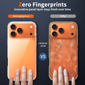 <span class=keywords><strong>Custodia</strong></span> <span class=keywords><strong>Protettiva</strong></span> Trasparente in Acrilico di Alta Qualità per Apple iPhone 17 Pro Max, Antiurto, in Sacchetto OPP - Product Image 5