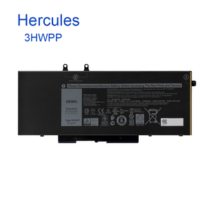 Batteria di ricambio per laptop 3HWPP 3PCVM YPVX3 10X1J N2NLL 1VY7F T6DC2 per Dell Latitude 14 5410 5401 5411 5501 5510 5511 - Product Image 1