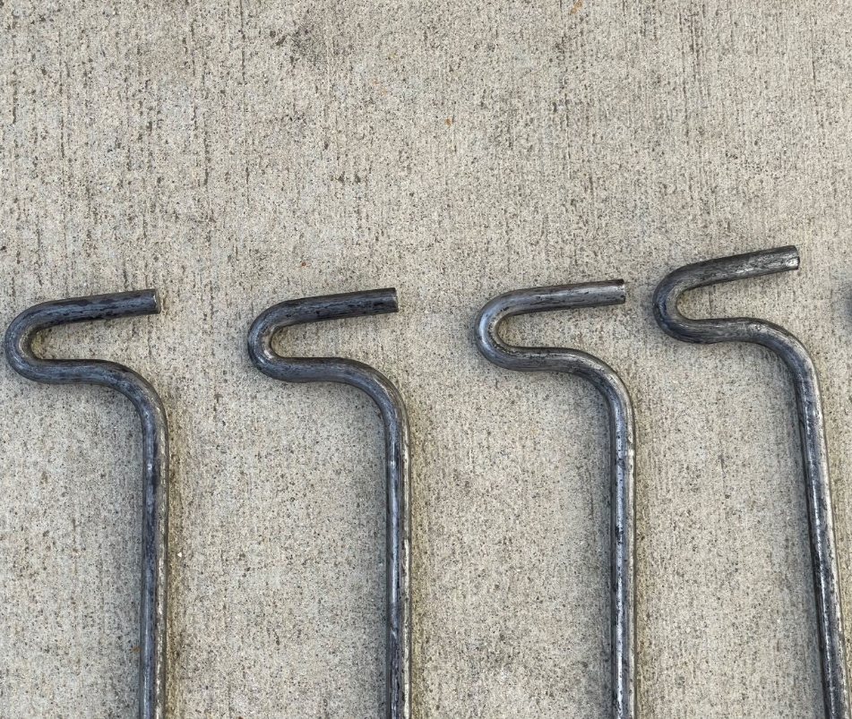 Adjustable Length Steel Base Ties for Building Projects