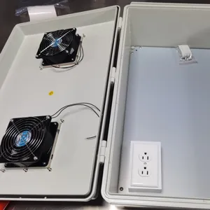 Caja de videovigilancia a prueba de agua, gabinete electrónico de plástico, Gabinete de Comunicación eléctrico de acero