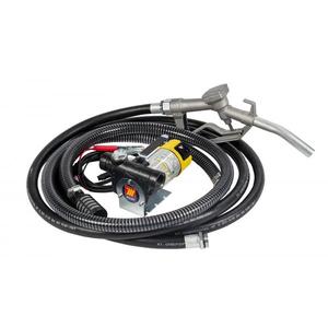 MECLUBE - 090-5026-045 Transfer electric kit <b>pumps</b> for diesel “Battery Kit'' 45 lt/min 24V <b>manual</b> nozzle - Product Image 1