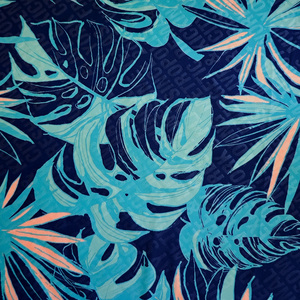 Tissu <span class=keywords><strong>jersey</strong></span> en polyester et élasthanne imprimé et gaufré, respirant, à séchage rapide, extensible, personnalisé en usine, pour robe <span class=keywords><strong>de</strong></span> yoga - Product Image 6