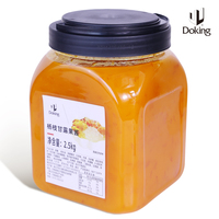 Pabrik doting sehat dan lezat 2.5kg Jam teh susu toko roti gelembung teh bahan mentah mangga Jam