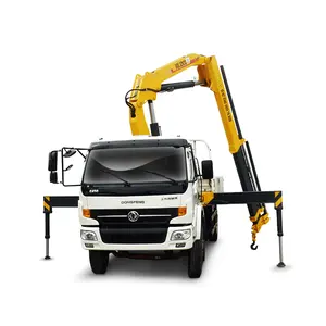 Offizieller mobiler selbstladender flachbett-Lkw mit 8 Tonnen Auslegerran SQ8SK3Q passende Alle Marken-Chassis