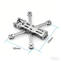 Kit de cadre de drone FPV personnalisable en alliage d'aluminium léger de 5, 7 ou autres pouces, accessoires pour drone, vente chaude