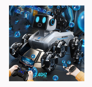 Coche inteligente de perro <span class=keywords><strong>robot</strong></span> con control remoto 8K para niños Animal eléctrico <span class=keywords><strong>RC</strong></span> con ocho ruedas Características de detección de gestos - Product Image 2