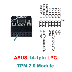 Módulo de Seguridad de Encriptación TPM 2.0 para Placas Base <span class=keywords><strong>MSI</strong></span>/GIGABYTE/ASROCK/ASUS/x99, Módulo TPM 2.0 SPI/LPC de 12/14/18/20 Pines para PC - Product Image 3