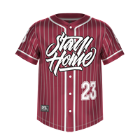 T-shirt de Baseball à rayures avec Logo imprimé et sublimation, vêtement personnalisé avec nom d'équipe, broderie