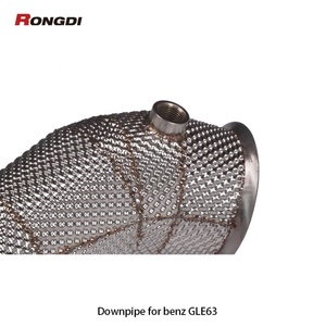 ท่อลงสแตนเลส 304 สำหรับ Mercedes Benz GLE63 W167 AMG 4.0T 2020+  ลดราคาพิเศษ ท่อไอเสียแบบตรง - Product Image 4