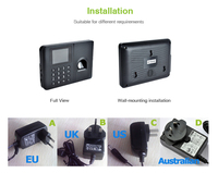 INJES, el más barato, oficina, USB, independiente, Informe de autoservicio, biométrico, huella dactilar, tiempo de asistencia, reloj sin software