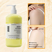 Lotion Tubuh Pemutih Niacinamide & VE Brightening Moisturizing 500ml Perawatan Tubuh Harian untuk Kulit Buatan Cina