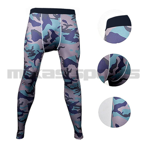 New Design Quick Dry Cycling Bodybuilding Men Sports Gym Sport Leggings Gym Running Compression <b>Tights</b> - Product Image 6