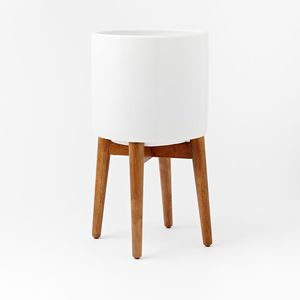 Support de présentation de plantes en <span class=keywords><strong>bois</strong></span> pour intérieur, écologique, au design minimaliste, pour la décoration de table et le support de pot de fleurs - Product Image 1