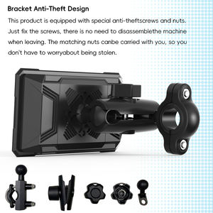 <span class=keywords><strong>Oferta</strong></span> Superior Pantalla Universal Inalámbrica CarPlay para Motocicleta Navegación GPS BT 5.0 WIFI Android Auto Portátil para Moto - Product Image 6