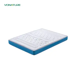 Lit bébé lavable Matelas enfant enfant Matelas à ressorts en mousse à mémoire de forme