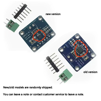 Module de capteur INA219, Interface IIC I2C, capteur de courant bidirectionnel à dérive nulle, module de surveillance de la puissance MCU-219