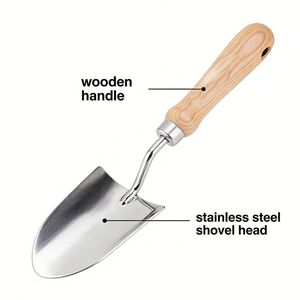 Meilleures ventes : Kit d'outils de jardinage manuels en acier inoxydable robuste, avec truelle, sécateur et sac – Cadeau idéal pour le jardinage en extérieur - Product Image 3