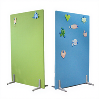 Cloison de bureau en verre autoportante, séparateur mobile pour projet de bureau commercial, sur mesure