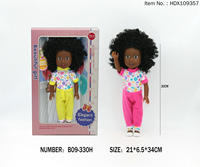 Mini poupée de mode de 12 pouces avec plusieurs robes de princesse peau noire 3D yeux pleine poupée en vinyle pour fille jouet