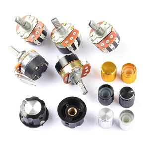 Bonens potentiomètre WH138-1 avec interrupteur à poussoir B5K ohm gradateur résistance réglable WH138 5K/10K/20K/50K/100K/250K/500K - Product Image 5