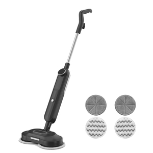 <span class=keywords><strong>Nettoyeur</strong></span> <span class=keywords><strong>vapeur</strong></span> portable à LED 1380W, nettoyage électrique haute température des sols et des tapis, stérilisation, serpillière rotative, double réservoir d'eau de 540 ml - Product Image 3