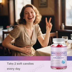 Gomitas Probióticas Vaginales OEM al por Mayor <span class=keywords><strong>para</strong></span> <span class=keywords><strong>la</strong></span> Salud Femenina y una Flora <span class=keywords><strong>Vaginal</strong></span> Equilibrada - Product Image 6