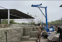 Machine à blocs manuelle compacte et économique pour la fabrication de briques
