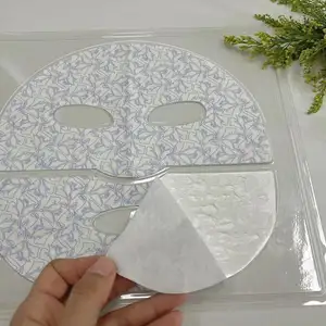 Masker krim lembaran wajah kupas perbaikan malam kolagen masker wajah emas masker wajah Jepang wanita 50 lembar Serum Pencerah bekas jerawat Vegan