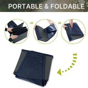 Nibao-<span class=keywords><strong>Piscina</strong></span> plegable antideslizante para mascotas, bañera de plástico <span class=keywords><strong>duro</strong></span> para perros - Product Image 2