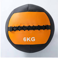 Pelota de Pared de PVC Suave y Resistente, Personalizada al por Mayor, para Entrenamiento de Fuerza en Interiores, Fitness, Crossfit, para Gimnasio