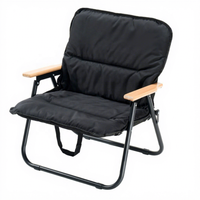 Ensemble de table et chaises de camping en aluminium imitation bois avec chaises Kermit, pliable et portable, pour pique-nique en extérieur, vente en gros