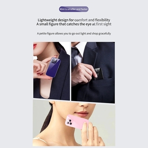 Tops mini điện thoại thông minh <span class=keywords><strong>Android</strong></span> 9.0 soyes xs14 Pro <span class=keywords><strong>3</strong></span> inch IPS màn hình 2000mAh pin lớn giá rẻ 3G 4G điện thoại thông minh - Product Image 6