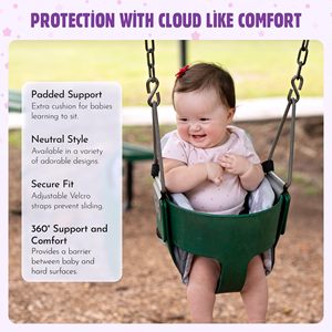 Funda Ajustable con Velcro para Asiento de Carrito de Compras para Bebés, Cojín Portátil <span class=keywords><strong>Universal</strong></span> para Carrito de Supermercado y <span class=keywords><strong>Silla</strong></span> Alta - Product Image 2