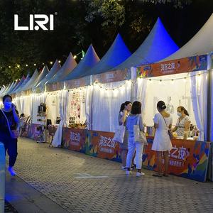 Tentes Pagode de <span class=keywords><strong>Luxe</strong></span> Commerciale Liri 5x5m à Toit Haut pour Restauration Rapide à Vendre - Product Image 1