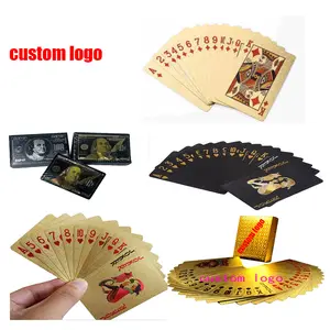 Personalizzato per bambini con stampa Flash Card per bambini 52 carte di apprendimento educativo per bambini Poker impermeabile all'ingrosso fornitore della cina nero