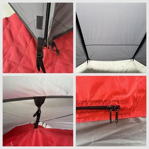 Tente de <span class=keywords><strong>moto</strong></span> portable imperméable avec grand garage pour vélo, <span class=keywords><strong>abri</strong></span> de camping pour 2 personnes pour les aventures en plein air - Product Image 4