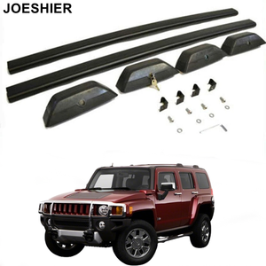 JOESHIER Barra Transversal de Techo Negra de Alta Calidad, de Aleación de Aluminio, Fácil Instalación, Portaequipajes de 100 kg+ para Hummer H3 - Product Image 5