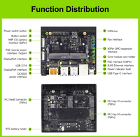 NVIDIA Jetson Orin NX SUPER Developer Kit 8GB 16GB RAM 117TOPS 157TOPS Edge AI Computing ROS Robotics Ubuntu SSD incluido