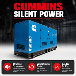 Groupe électrogène silencieux 20 kVA 30 kW 50 kVA 100 kVA, groupe électrogène diesel avec moteurs Ricardo, Cummins, Kofo, Yangdong, Weichai - Product Image 6
