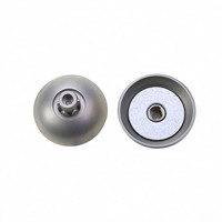 Kit de remplacement de joysticks métalliques, douchette directionnelle, boutons ABXY, capuchons de joystick rehaussés FPS, accessoires de modification pour manette PS5 PS4