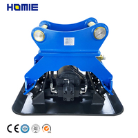 Compacteur à plaque vibrante pour pelle HOMIE de haute qualité-Compactage efficace du sol pour les travaux routiers