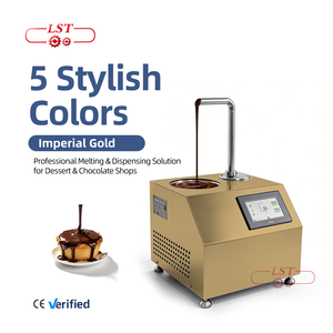 LST 5.5リットル容量 新設計 チョコレートディスペンシング・溶解装置 ポット式電気テンパリングマシン チョコレートタップマシン - Product Image 3