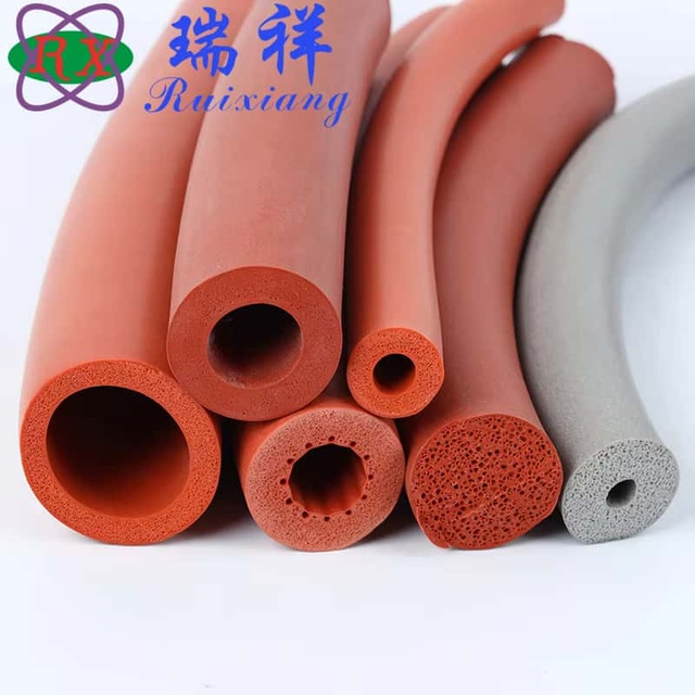 Food Grade Large Diameter Silicone Foam Tube - 20mm, Colorful, Flexible & Lightweight for Gaskets, Seals, Sound Insulation