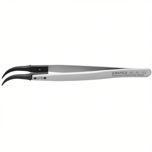 แหนบ KNIPEX 92 81 03 ปลายโค้งสแตนเลสเกรดพรีเมียม - Product Image 1