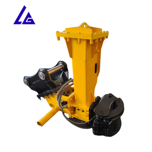 Экскаваторный захват-колоннодавил 1-15 тонн для установки деревянных опор и ограждений в сельской местности - Product Image 2