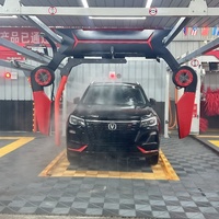 Machine de lavage de voitures intelligente sans contact, contrôlée par application, équipement de nettoyage automatique de voitures robotisé