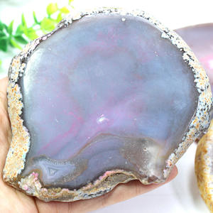 Rebanadas de ágata naturales hechas a mano para decoración del hogar o posavasos de té, alta calidad, venta al por mayor - Product Image 6